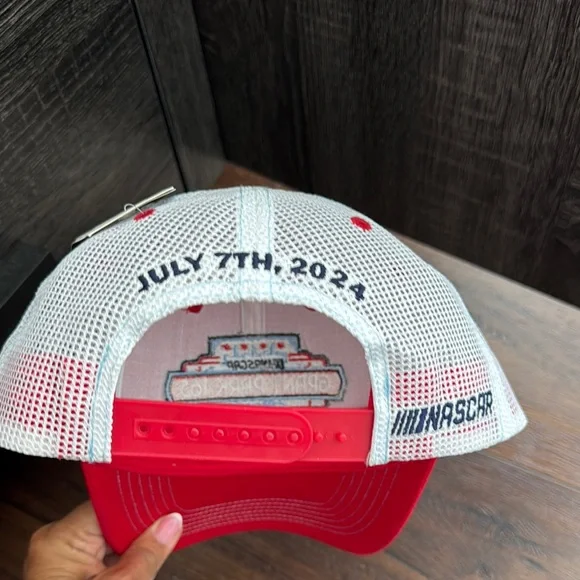 Nascar NWT Grant Park 165 Chicago Street Course Red and White Hat - Picture 6 of 6